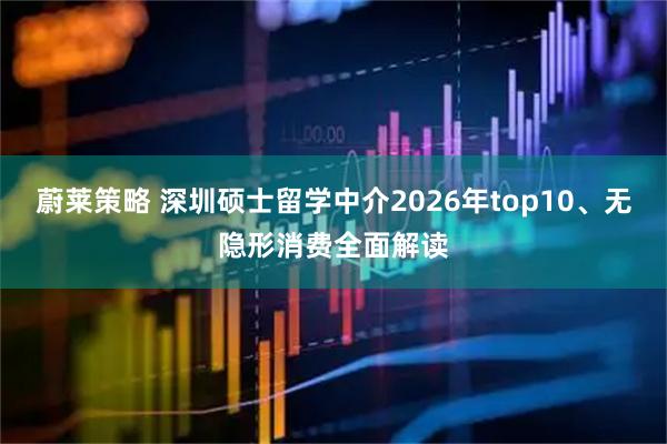 蔚莱策略 深圳硕士留学中介2026年top10、无隐形消费全面解读